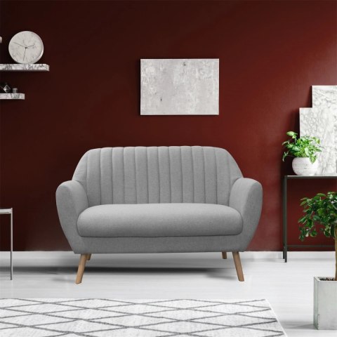 Sofa 2-sobowa Bella szara