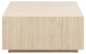 Stolik kawowy Dice 90x90cm trawertyn