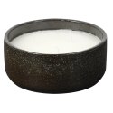 Świeca Glaze XL w ceramice czarna