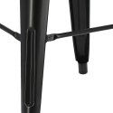Hoker Paris 75cm. personalizowany RAL5015 insp. Tolix