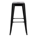 Hoker Paris 75cm. personalizowany RAL6037 insp. Tolix