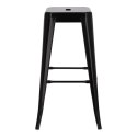 Hoker Paris 75cm. personalizowany RAL6037 insp. Tolix