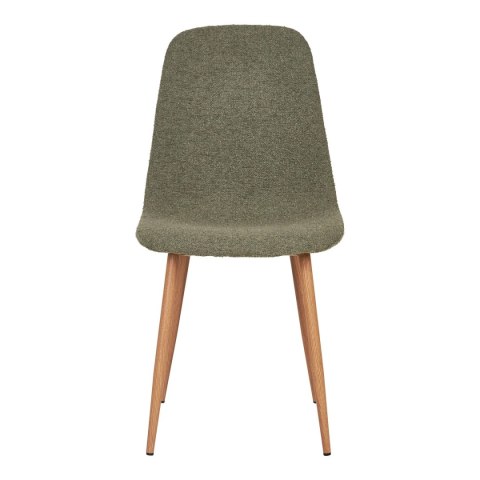 Krzesło Stockholm boucle zielone/ naturalne