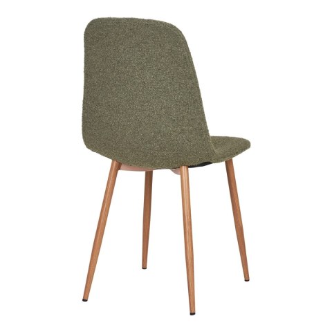 Krzesło Stockholm boucle zielone/ naturalne