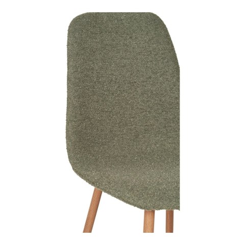 Krzesło Stockholm boucle zielone/ naturalne