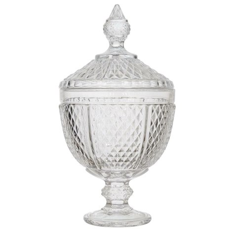 Szklana bomboniera Diamond 31cm