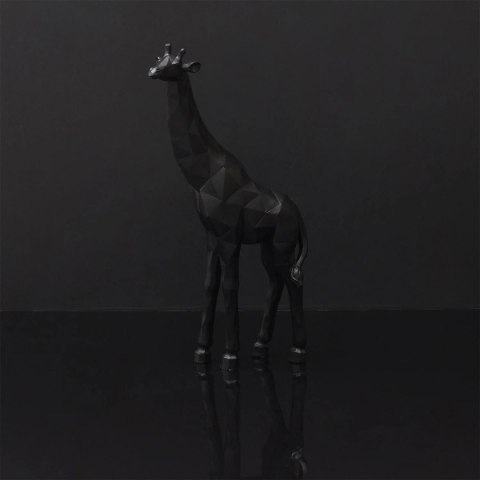 Figurka dekoracyjna Żyrafa 40cm czarna