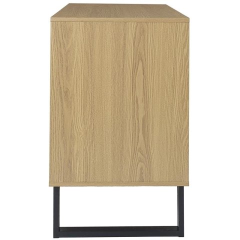 Komoda Calypso z 3 szufladami dąb/czarna