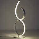 Lampa LED ozdobna biała