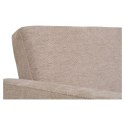 Sofa rozkładana Kells beżowa ciemna/ naturalne nogi