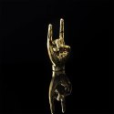 Dekoracja, figurka Dłoń Rock and Roll złota