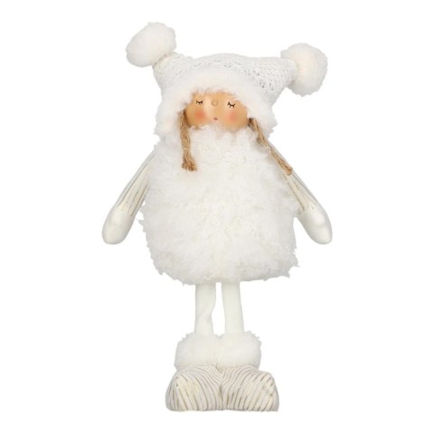 Figurka dekoracyjna Dziewczynka śnieżynka 33cm
