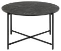 Stolik kawowy Lamoine 70cm czarny