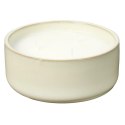 Świeca Glaze XL w ceramice biała