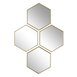 Zestaw 4 luster Diamond złoty