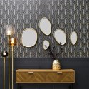 Zestaw 5 luster Organic Shape złote