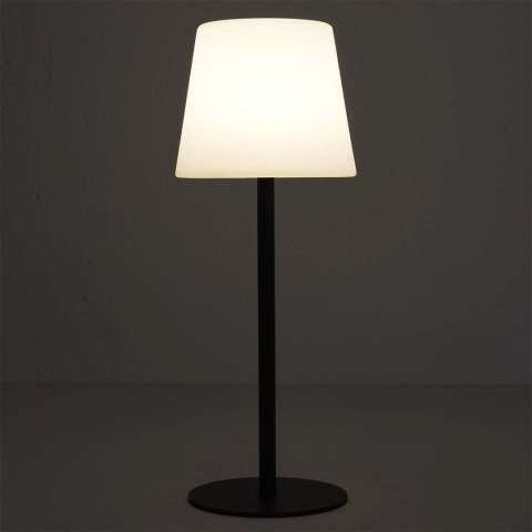 Lampa stołowa USB czarna