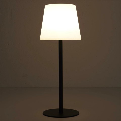 Lampa stołowa USB czarna