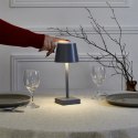 Lampka Blanca LED na dotyk szara