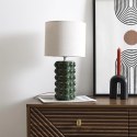 Lampka stołowa Ramil ceramiczna zielona