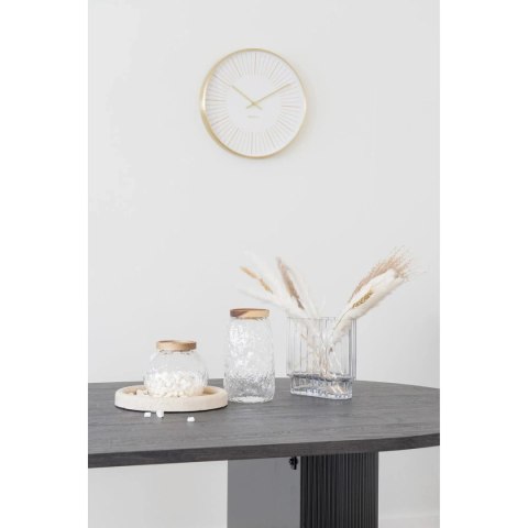 Zegar Takamaka 40cm złoty/biały