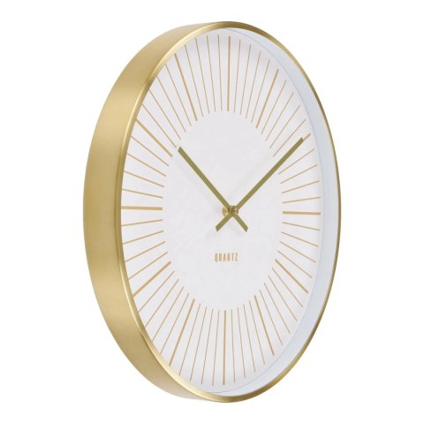 Zegar Takamaka 40cm złoty/biały