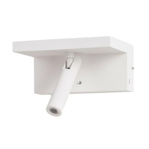 AZZARDO lampa ścienna HYLLA WALL NFC CHARGER biała