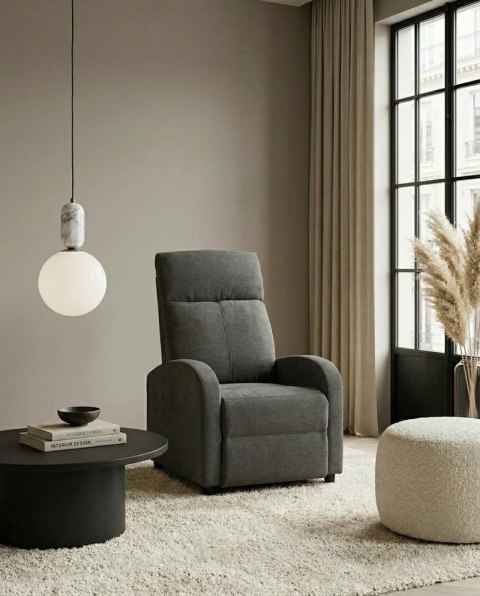 Fotel RELAX PREMIUM ciemny szary