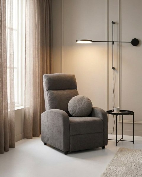 Fotel RELAX PREMIUM ciemny szary