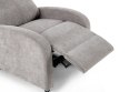 Fotel RELAX PREMIUM jasny szary