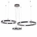 Lampa wisząca ARKADIA LED Trio 40/60/80 cm - tytan