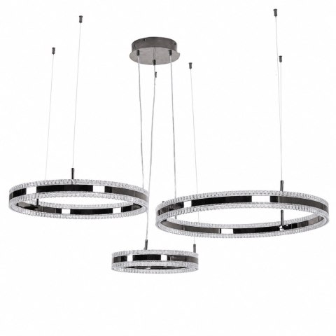 Lampa wisząca ARKADIA LED Trio 40/60/80 cm - tytan