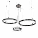 Lampa wisząca ARKADIA LED Trio 40/60/80 cm - tytan