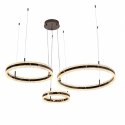 Lampa wisząca ARKADIA LED Trio 40/60/80 cm - tytan
