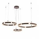 Lampa wisząca ARKADIA LED Trio 40/60/80 cm - tytan