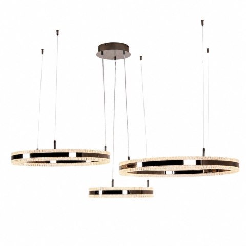 Lampa wisząca ARKADIA LED Trio 40/60/80 cm - tytan