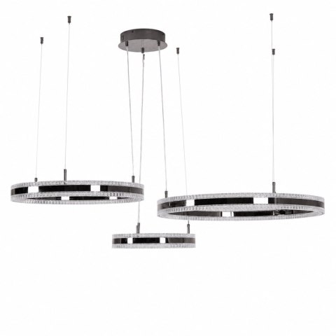 Lampa wisząca ARKADIA LED Trio 40/60/80 cm - tytan