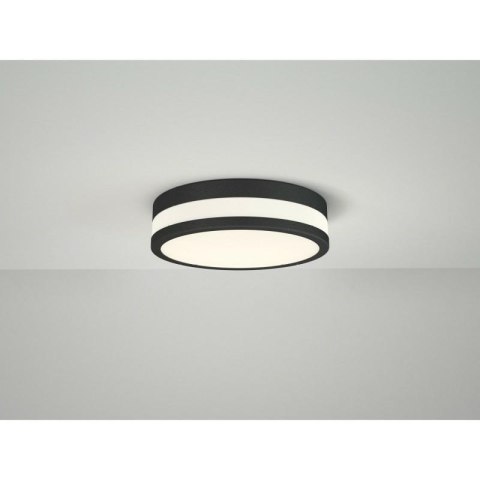 AZZARDO lampa sufitowa / plafon KARI 30 MATT czarna