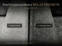 Fotel RELAX PREMIUM ciemny szary