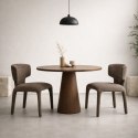 [DETAL] Krzesło APULIA brązowe / taupe