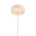 Lampa wisząca MODERNO 80 cm -kremowa z białymi kloszami