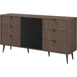 Komoda 1D6SZ APERTA 09 baltic storm / czarny