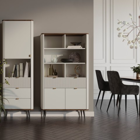 Komoda 1D6SZ APERTA 09 kaszmir / orzech