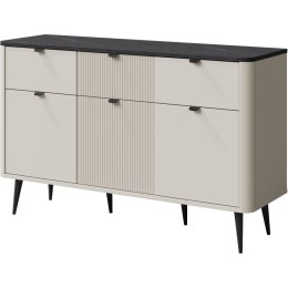 Komoda 3D3SZ APERTA 10 kaszmir / szary kamień
