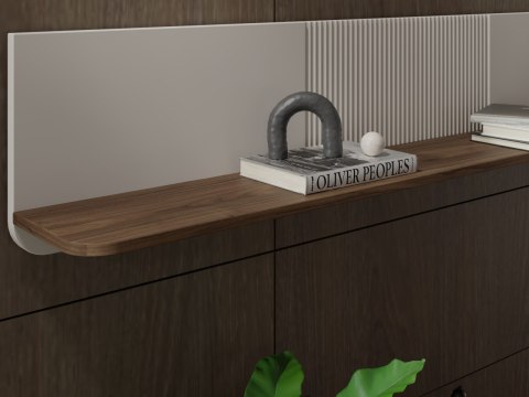 Komoda 3SZ APERTA 11 kaszmir / orzech
