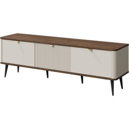 Komoda RTV 3K APERTA 13 kaszmir / orzech