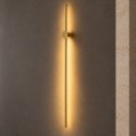 Lampa ścienna SPARO 100 cm LED, złoty połysk