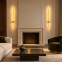 Lampa ścienna SPARO 100 cm LED, złoty połysk
