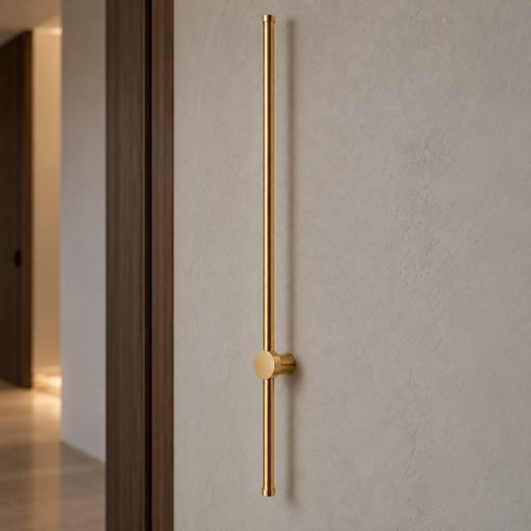Lampa ścienna SPARO 100 cm LED, złoty połysk