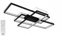 Lampa LED RING 100W DL-J07 czarny